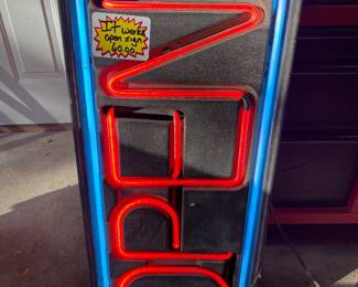Neon Open Sign $60