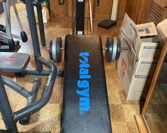 Total Gym $100 with out weights