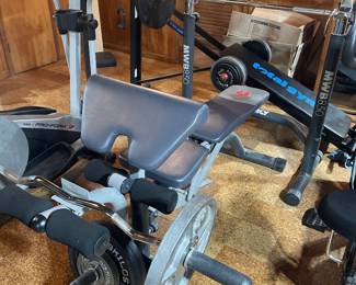 Weight Bench with out weights $120