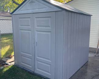 Rubbermaid Shed 7’x7’ $350 Brand New cost $1,100