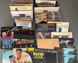 Vinyls and 45's