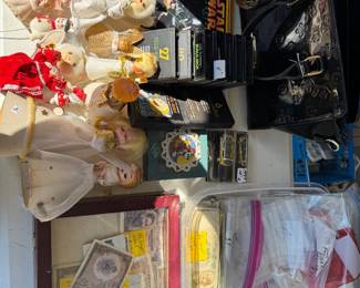 Foreign Money, vintage angels, games and more