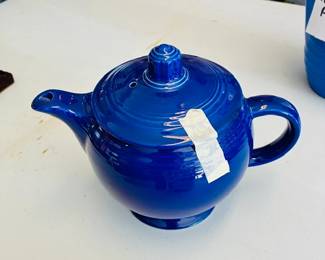 Blue teapot