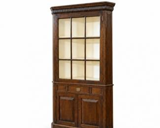 10 Early19thCenturyWalnutCornerCupboard