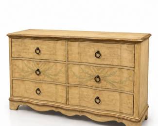 32 StanfordFrenchProvincialHandPaintedDresser