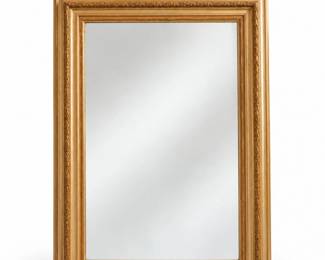 81 CarolinaMirrorCrownFineArtsOrnateGoldWallMirror
