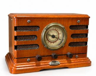 46 CrosleyLimitedEditionVintageStyleWoodenAMFMRadio