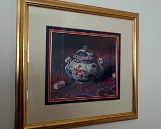 R. Lake Still Life Painting