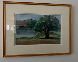 Grace Previty Johnston Landscape Watercolor Painting