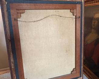 19th Century American School Portrait Painting