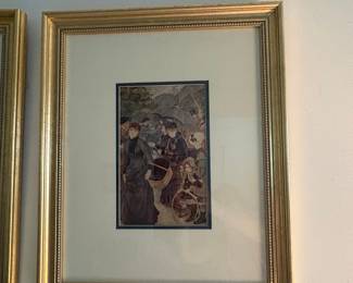 Framed Print of Pierre-Auguste Renoir's The Umbrellas