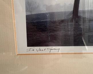 Richard Calvo 'In Just Spring' Framed Print