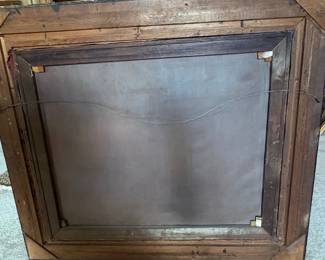 Vintage Dutch-Style Kitchen Interior Oil Painting