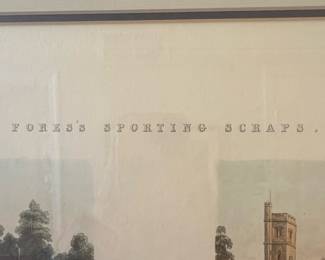 Fores's Sporting Scraps: Boating Print