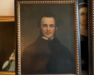 19th Century American School Portrait of a Gentleman
