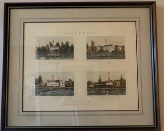 Fores's Sporting Scraps: Boating Print
