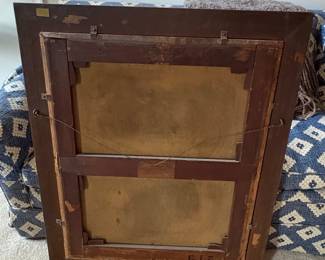 18th Century Style Portrait Painting in M. Grieve Co. Frame
