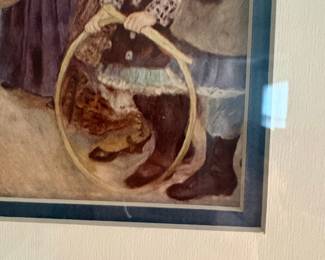 Framed Print of Pierre-Auguste Renoir's The Umbrellas