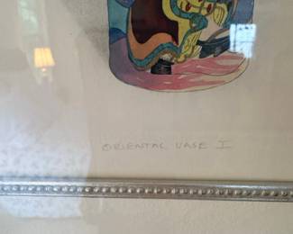 Oriental Vase I Limited Edition Print