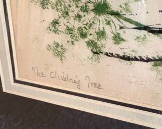 Anne Ross The Climbing Tree Limited Edition Print