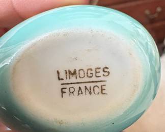 Limoges France Egg Trinket Box