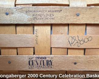 Longaberger Century Celebration Basket second image