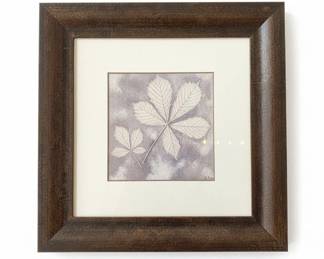 Alexandra Bex Botanical Maple Leaf Print