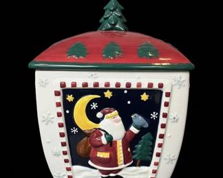Certified International Santa Cookie Jar
