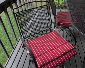 Wrought Iron Patio Dining Set second image