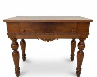 Victorian Walnut Spinet Desk second image