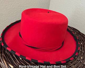 Rine Vintage Hat and Box Set third image