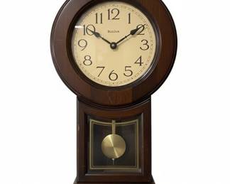 Bulova Schoolhouse Wall Clock