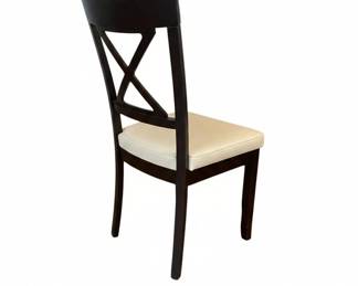 Round Dining Table with XBack Chairs second image