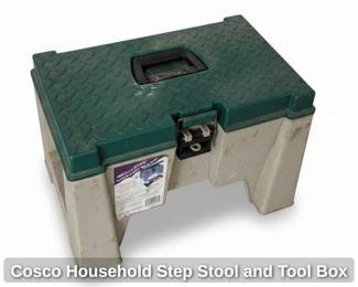 Cosco Household Step Stool and Tool Box