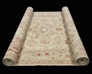 HandKnotted Wool Peshawar Ziegler Area Rug
