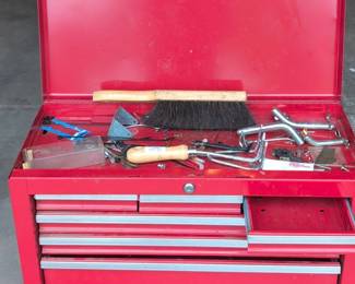 Craftsman Red Metal Portable Tool Chest