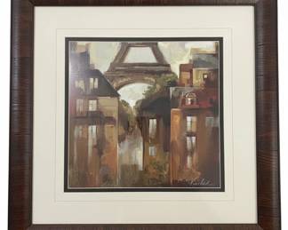 Silvia Vassileva Paris Cityscape Decorative Print