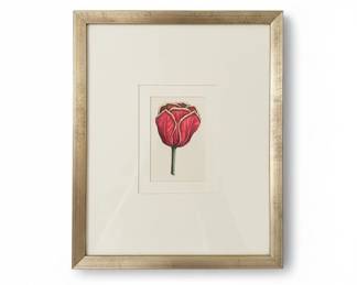 Framed Botanical Tulip Print