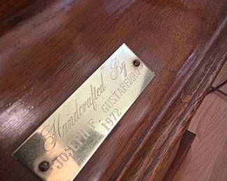 Joseph F. Gustaferro Handcrafted Grandfather Clock third image