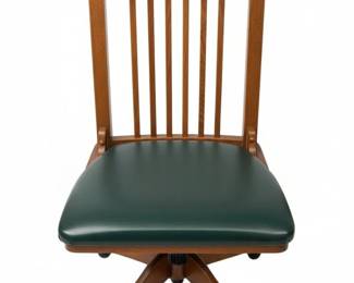 MissionStyle Oak Swivel Office Chair