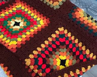 Collection of Vintage Handcrafted Blankets and Throws third image