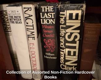Collection of Assorted NonFiction Hardcover Books fourth image