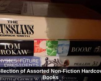 Collection of Assorted NonFiction Hardcover Books third image