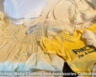 Vintage Baby Clothing and Accessories Collection third image