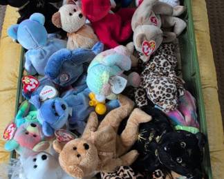 Collection of Ty Beanie Babies
