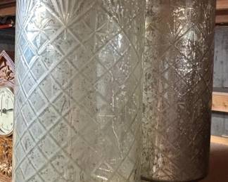 Perry Coyle Etched Crystal Lily Floor Vase third image