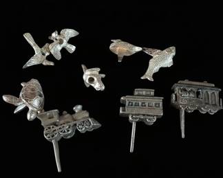 Vintage Reed  Barton SilverPlated Birthday Candle Holders