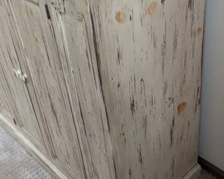 Distressed Pine FourDoor Buffet Credenza second image