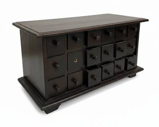 Vintage Apothecary Chest