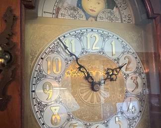 Joseph F. Gustaferro Handcrafted Grandfather Clock second image